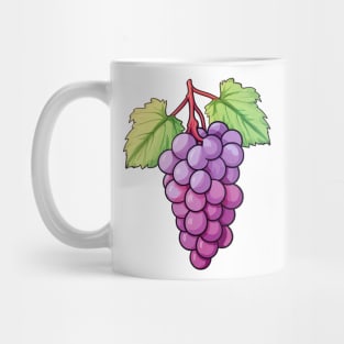 Grape Tree Art Mug